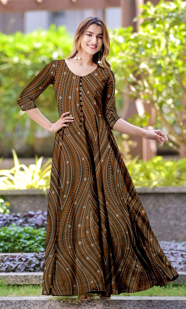 2PC Unstitched Printed Lawn Suit  - BD-V6-6 Hover Image