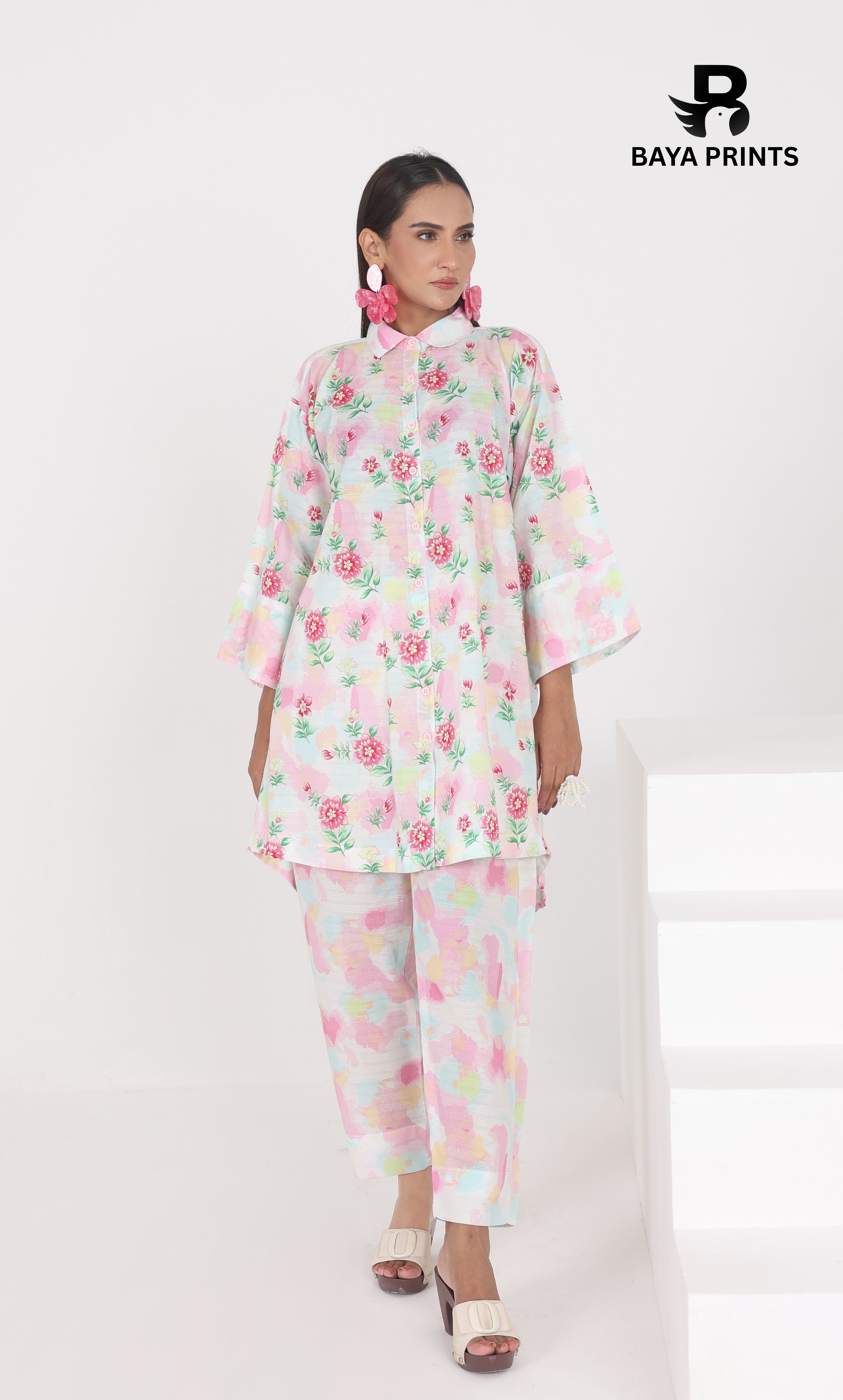 2 Piece Baya Co-Ord Set (Unstitched)