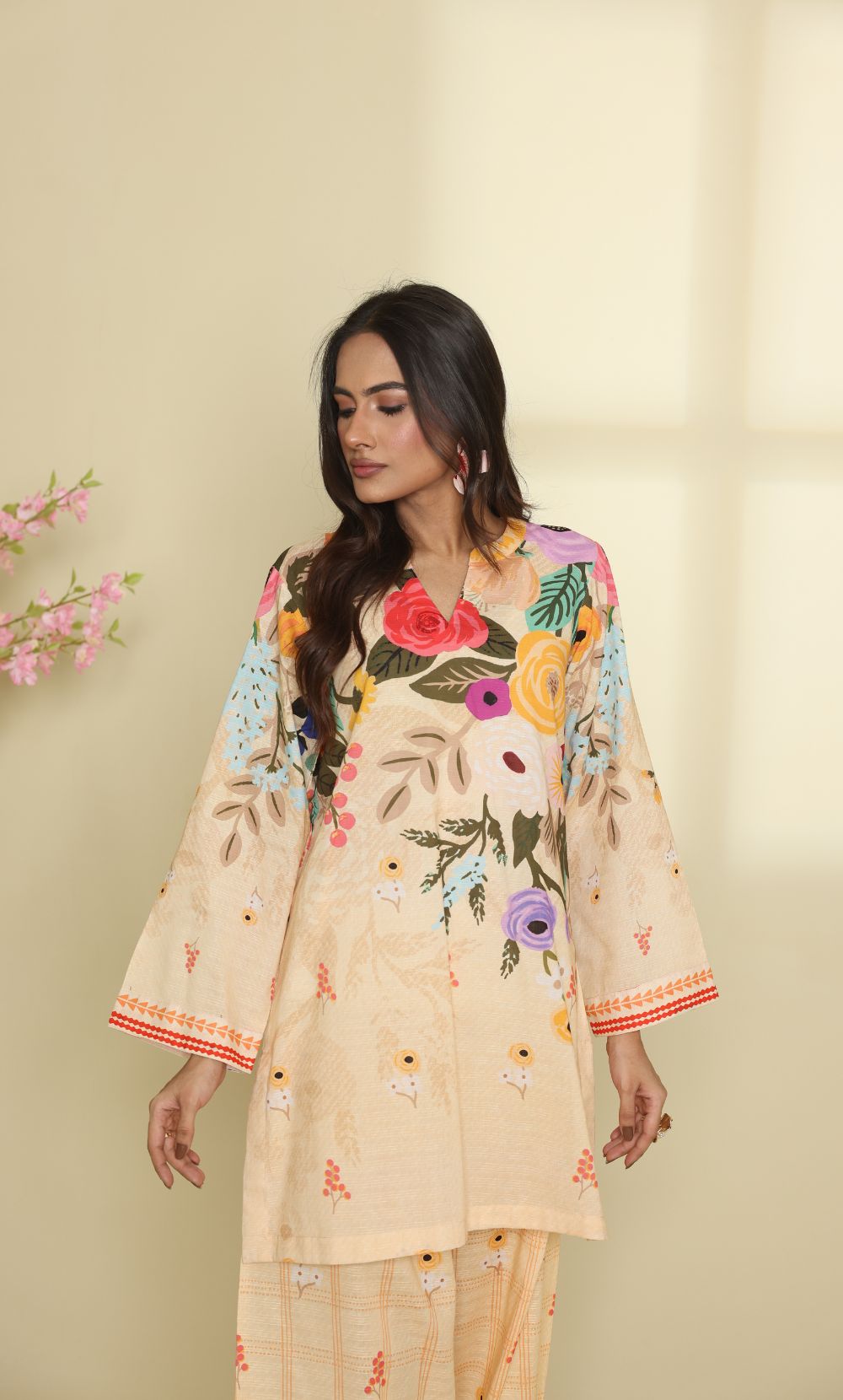 2 Piece Baya Co-Ord Set (Stitched)