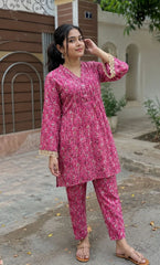 3 Piece Unstitched Printed Lawn Suit -BA-V7