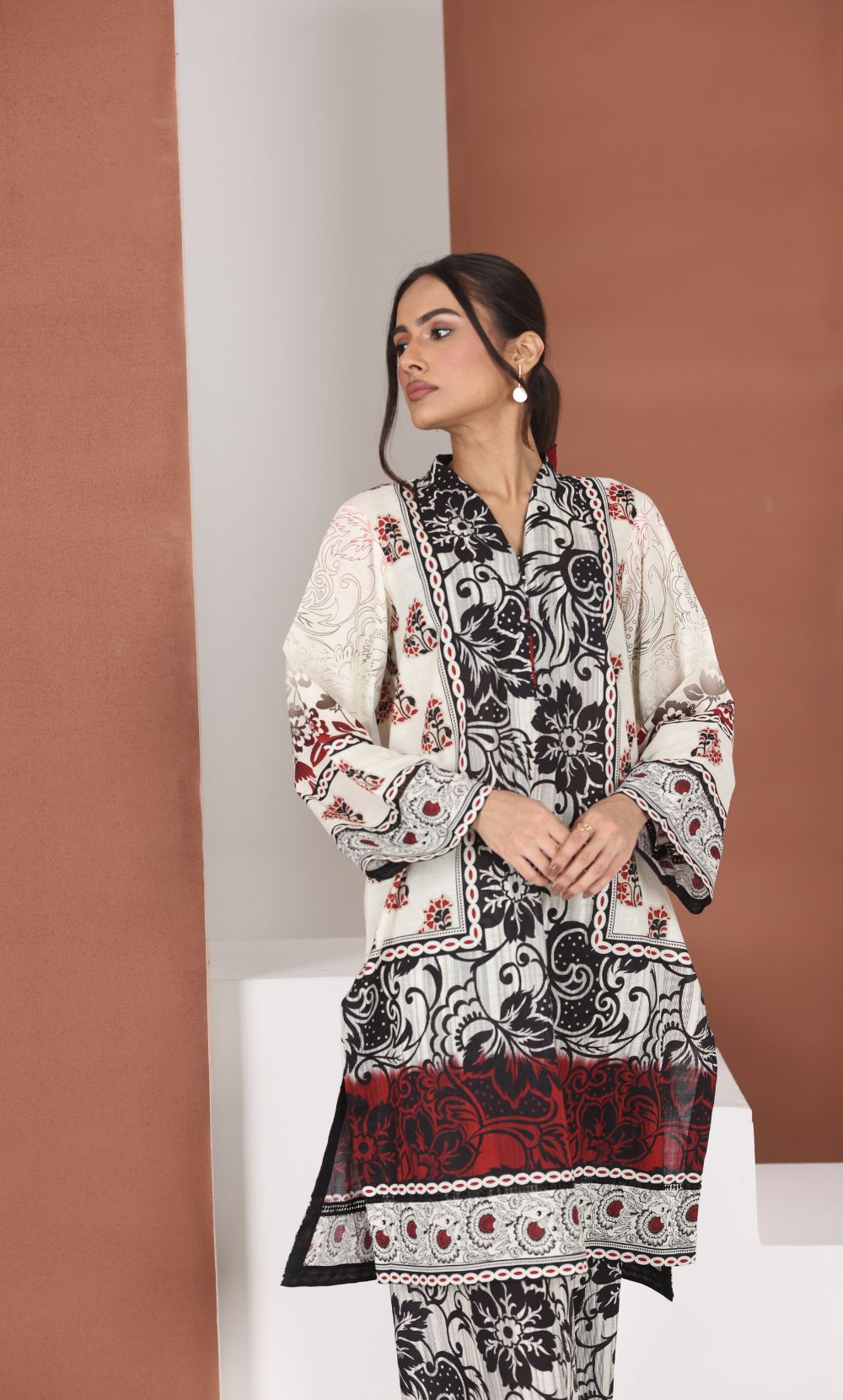 2 Piece Baya Co-Ord Set (Unstitched)
