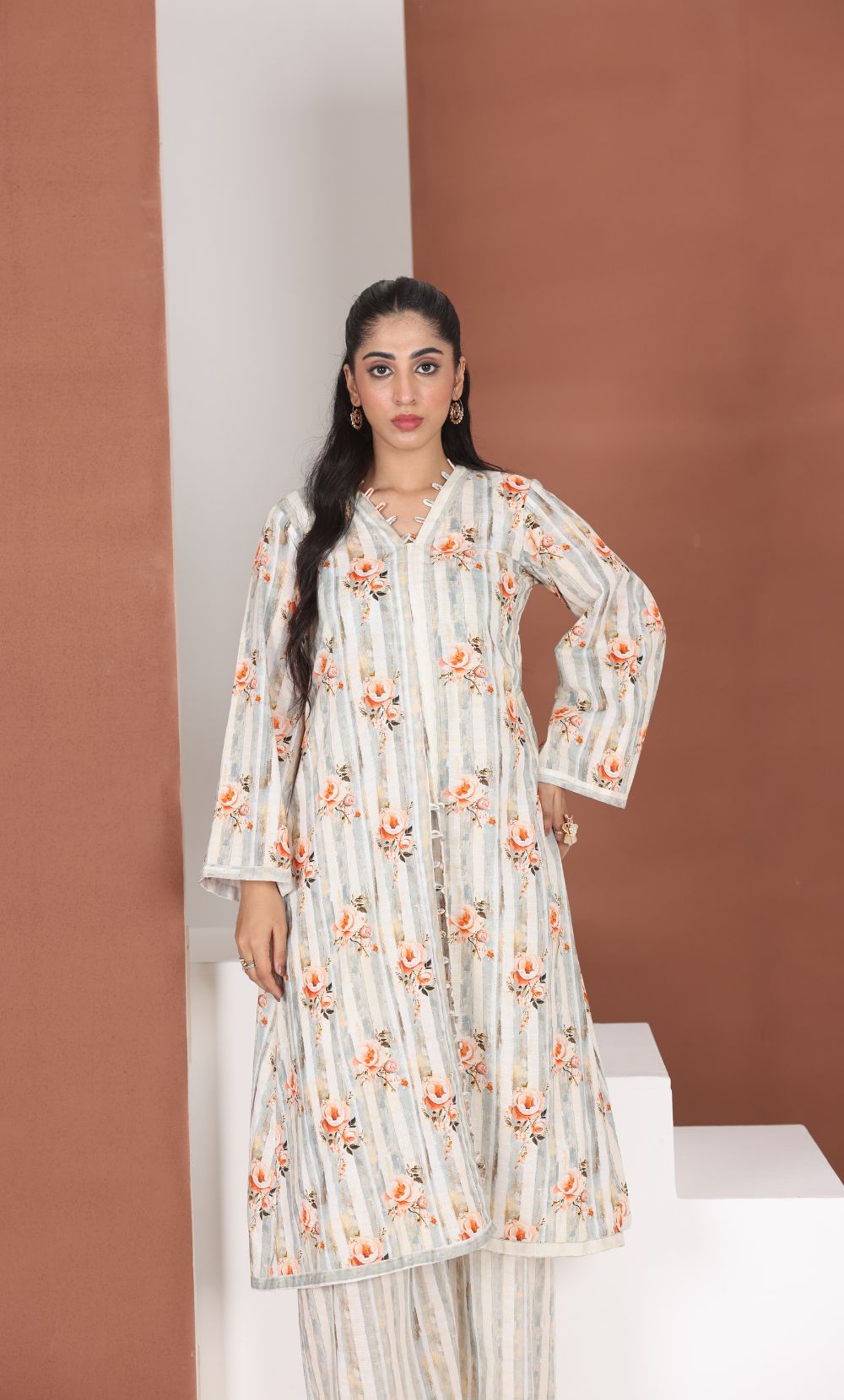 2 Piece Baya Co-Ord Set (Stitched)