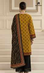 3PC Printed Lawn | Unstitched | BA-V25