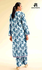 3 Piece Unstitched Printed Lawn Suit -BA-V25-4