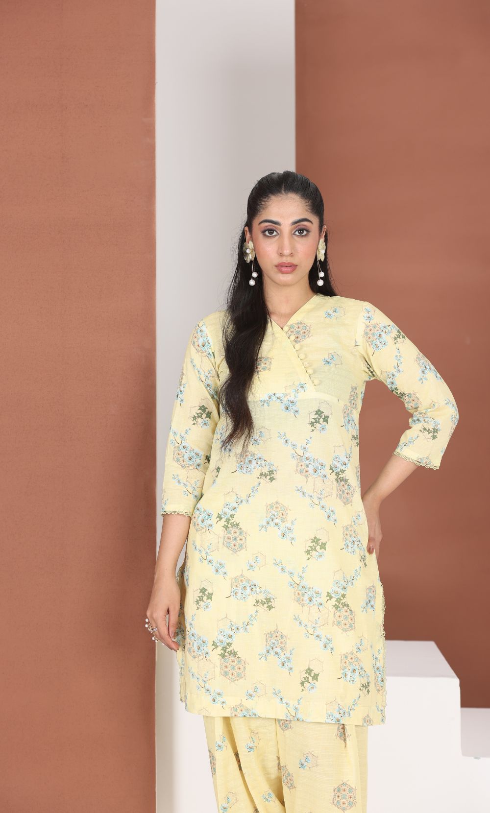2 Piece Baya Co-Ord Set (Unstitched)