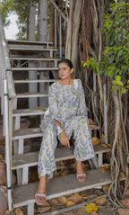 2PC Unstitched Printed Lawn Suit  - BD-V4-04