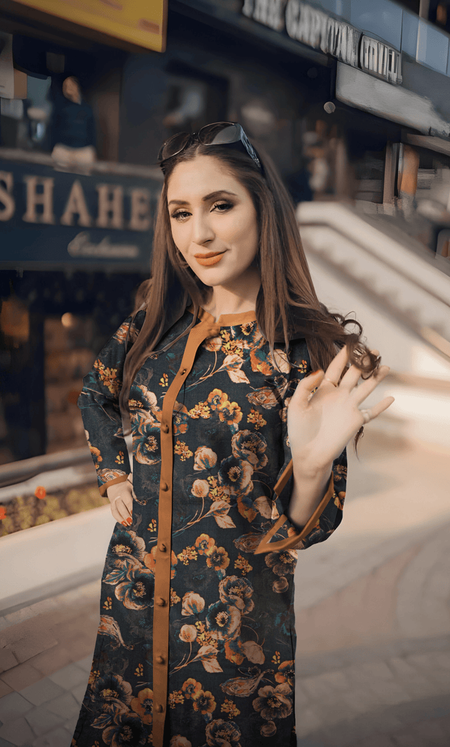 3PC Unstitched Soft Linen Self Jacquard DA-V1-14 Main Image