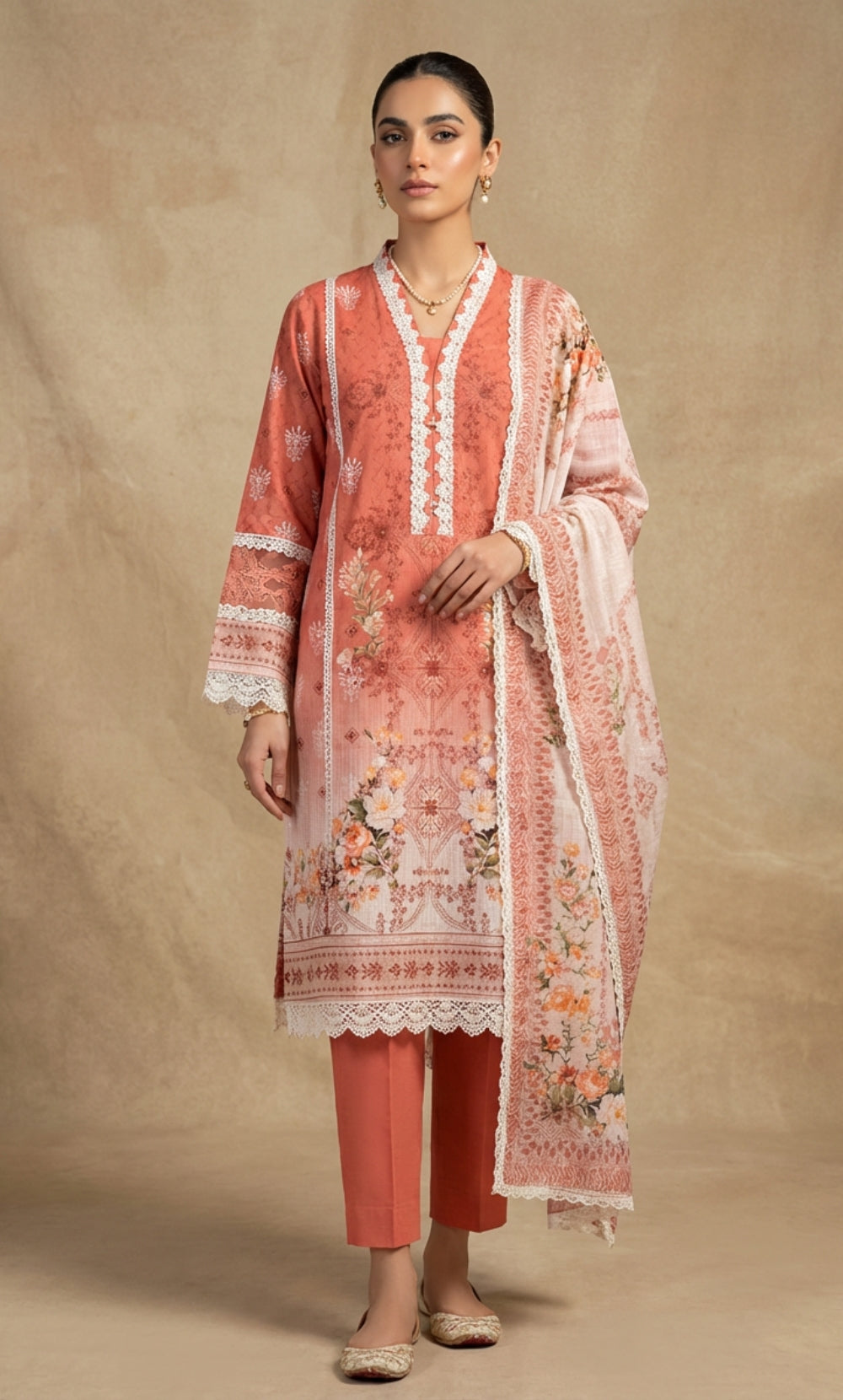 ZOE– 3PC Dobby Lawn Unstitched Suit-07