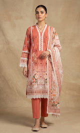 ZOE– 3PC Dobby Lawn Unstitched Suit-07