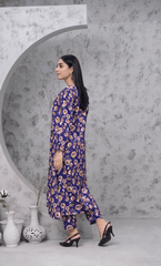 2PC Premium Linen Unstitched-DE V6 -001