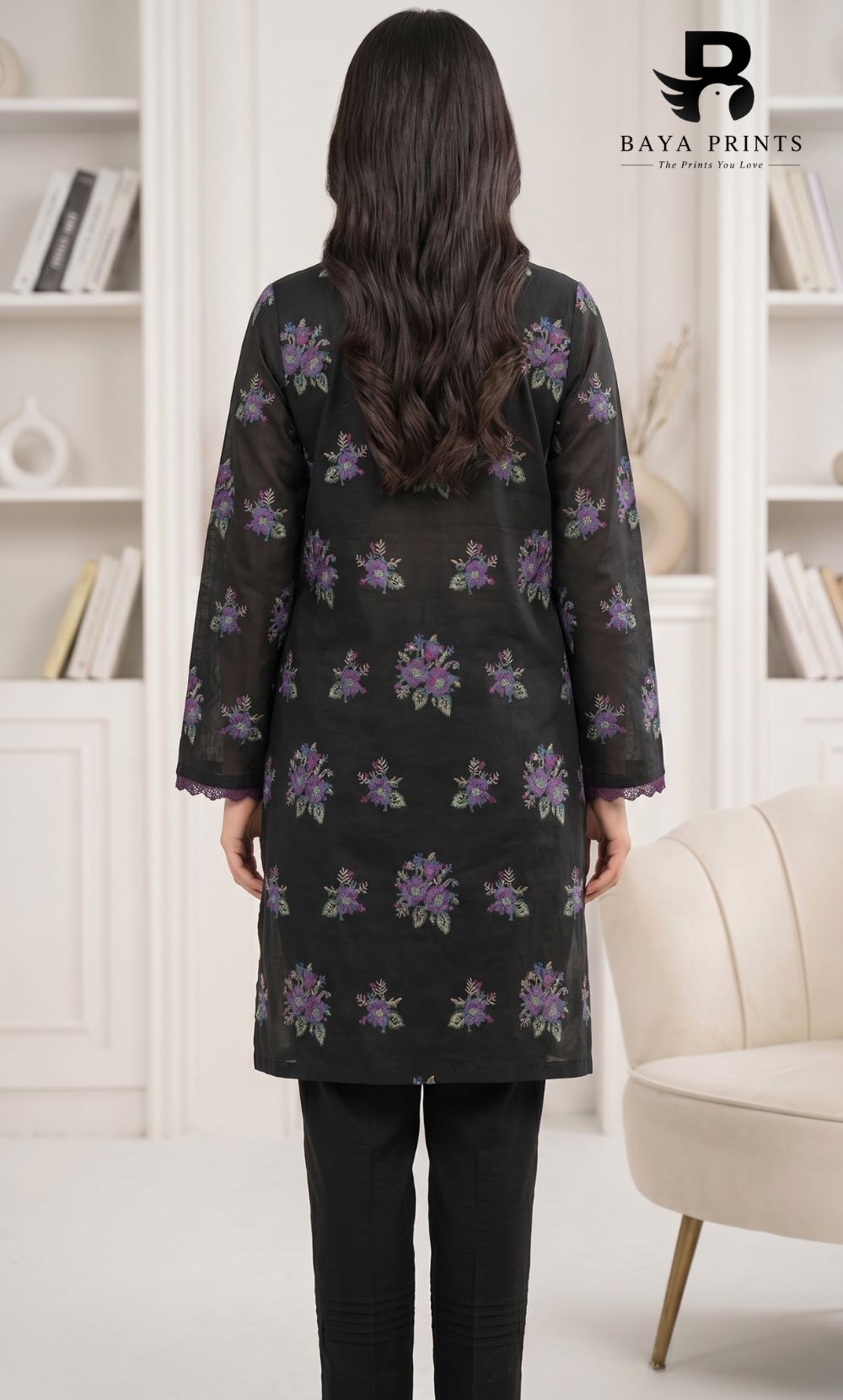 Maha Special | Premium 2PC Embroidered Lawn | Unstitched