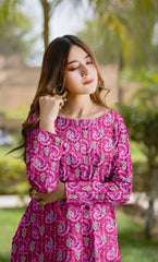 3 Piece Unstitched Premium Lawn Suit- BA-V-14