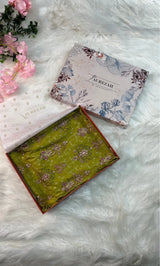 3PC Embroidered Unstitched Lawn Suit | Nafasat-05