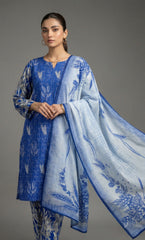 Suhana – 3 Piece Lawn | Embroidered Floral Front -03