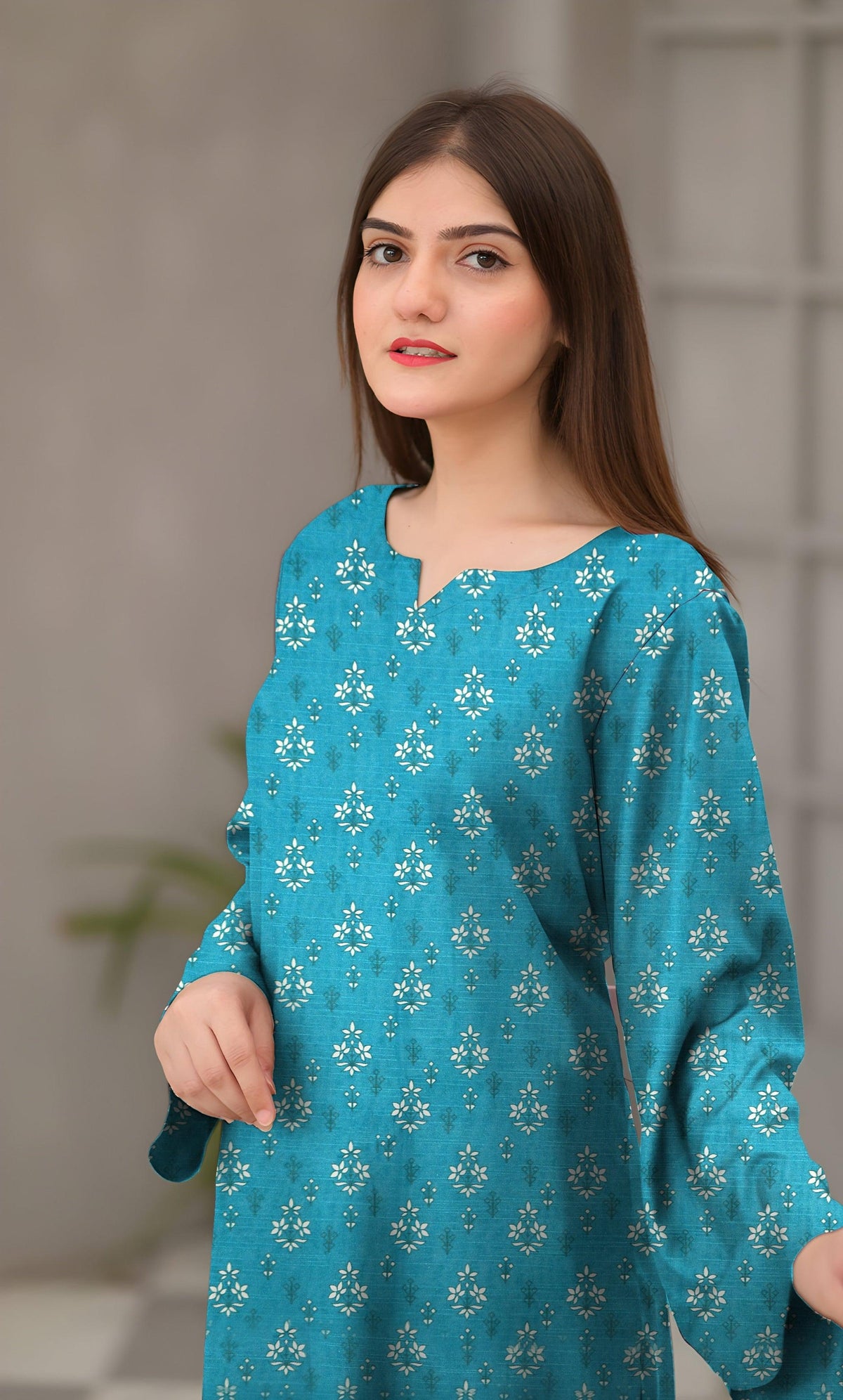 2PC Unstitched Khadar Suit  BA-K-V1 -02