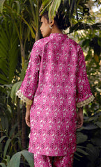 3 Piece Unstitched Printed Lawn Suit -BA-V7