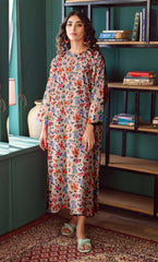 2PC Unstitched Printed Lawn Suit  - BD-V6-3