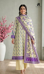 3PC Printed Lawn | Unstitched |  V24