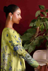 3 Piece Unstitched Printed Doria Viscose Suit  - BA-V2-005