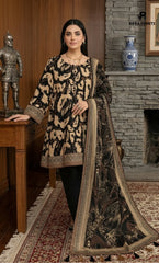 3PC Printed Lawn | Unstitched |  B&S