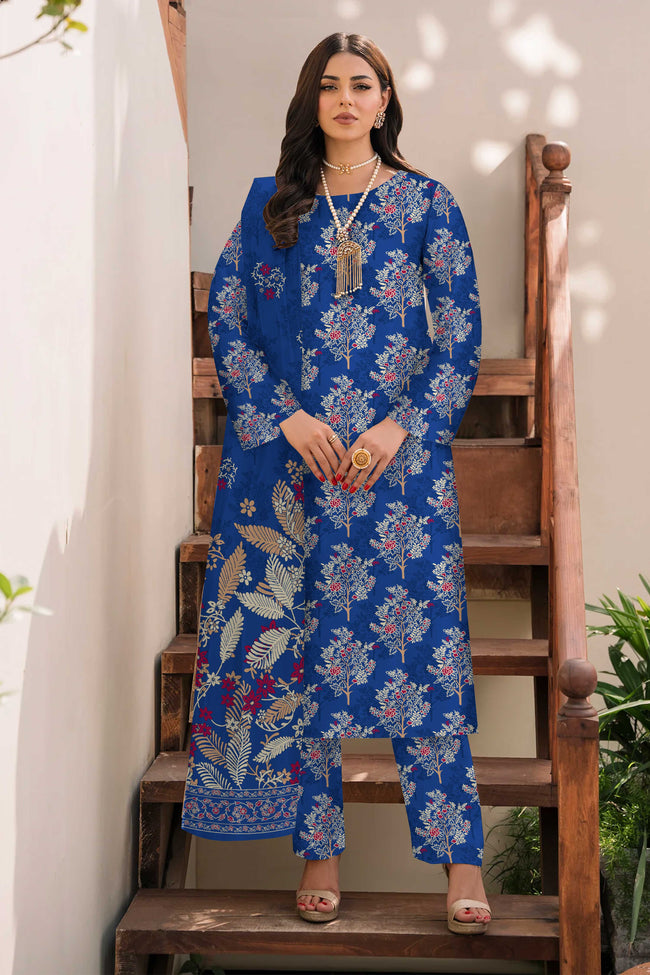 3PC Unstitched Khadar Suit  BA-K-V9-13 Main Image