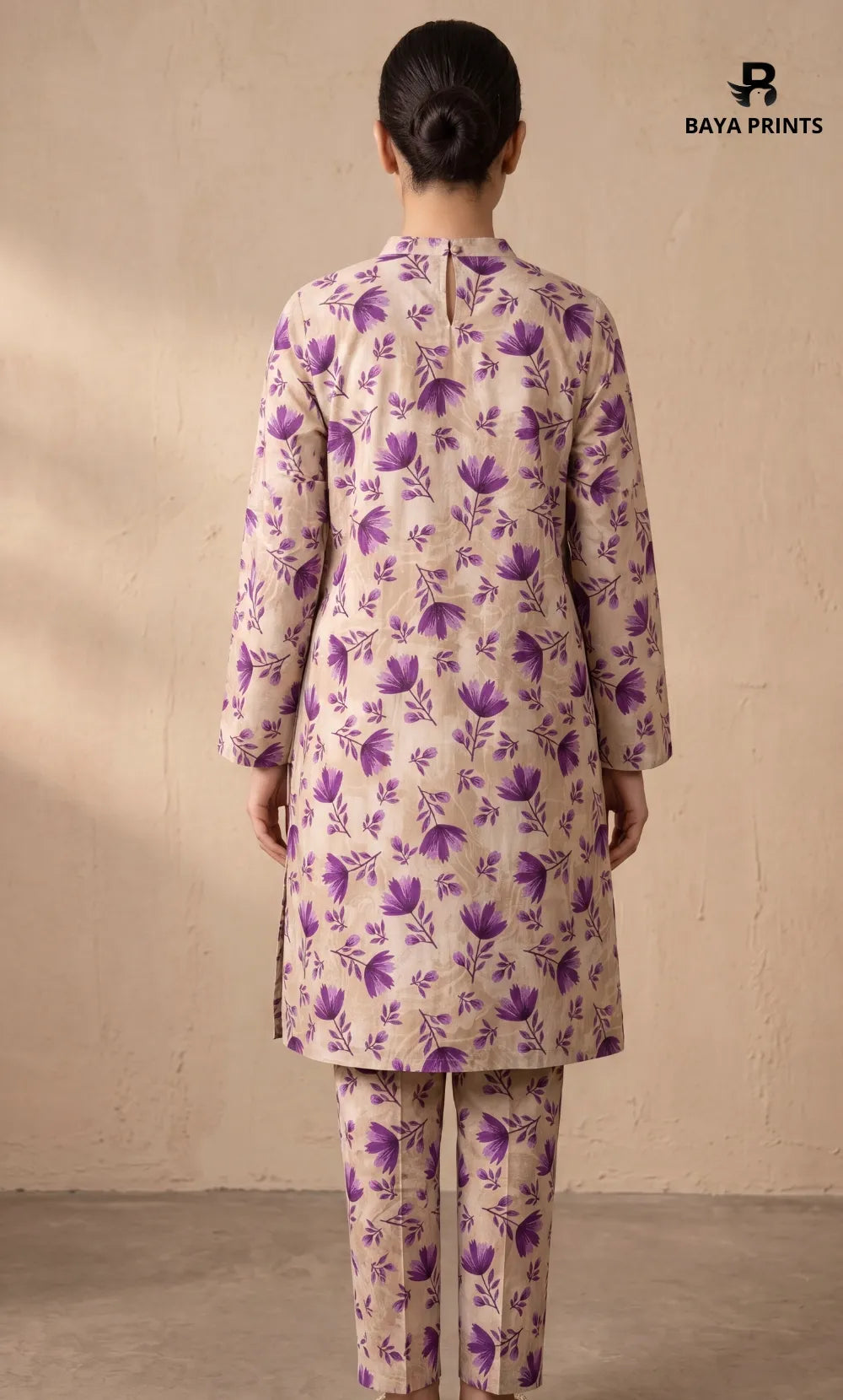 2 Piece Printed Unstitched Lawn Suit 