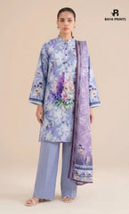 3PC Printed Doria  Lawn | Unstitched | BA-V27