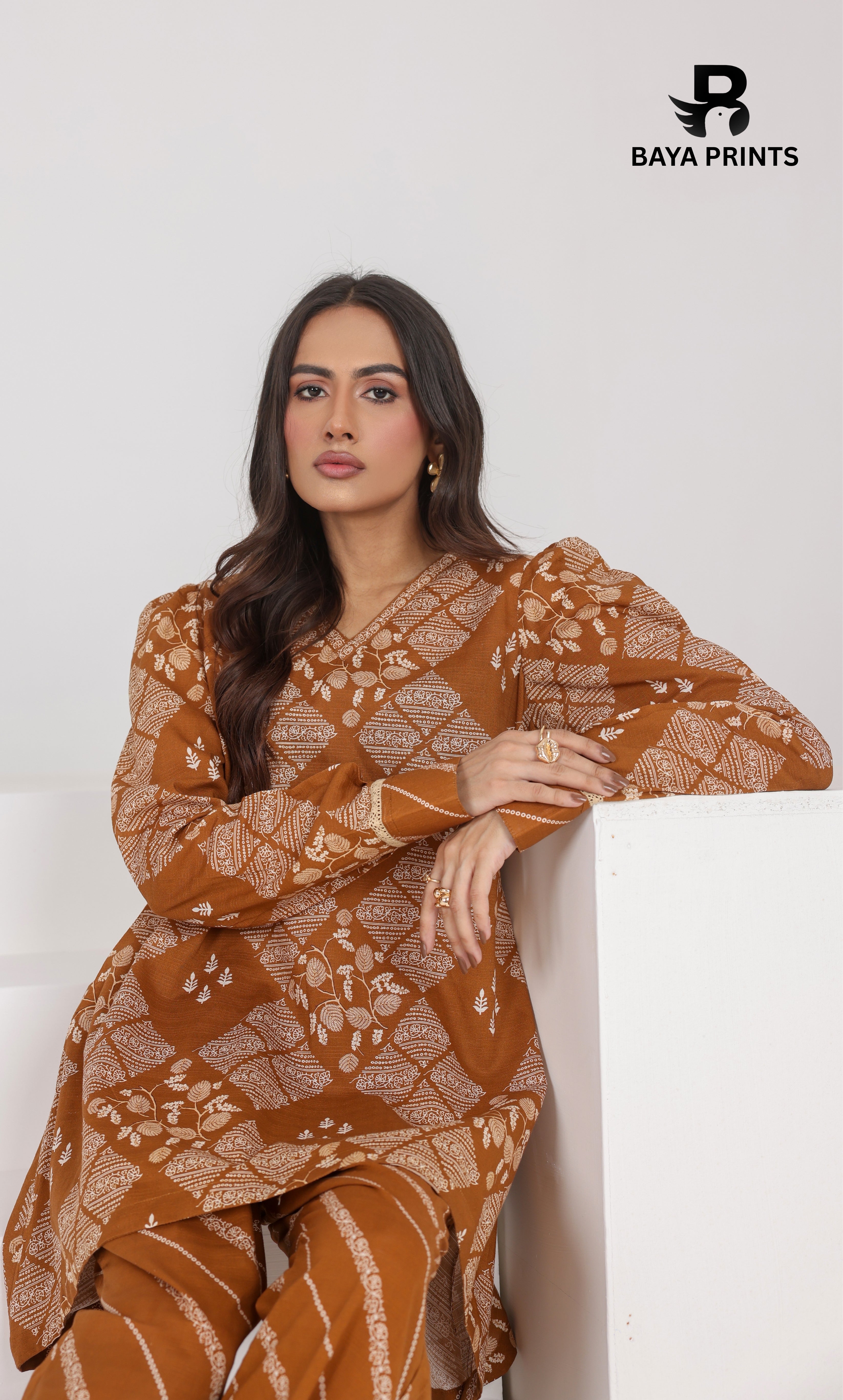 2 Piece Baya Co-Ord Set (Unstitched)