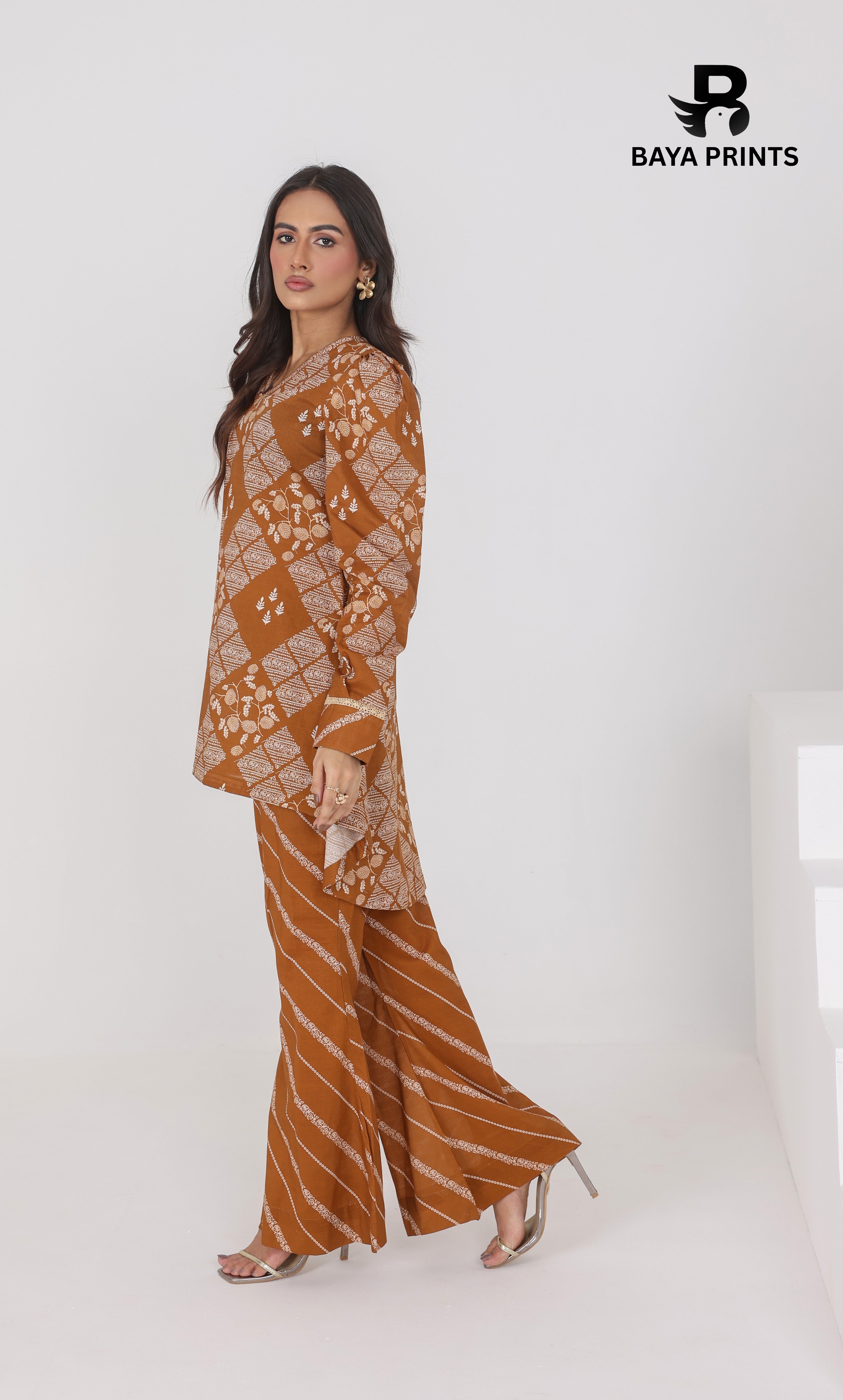 2 Piece Baya Co-Ord Set (Unstitched)
