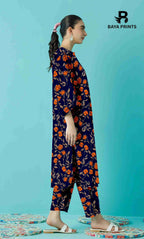 2PC Unstitched Printed Lawn Suit - BA-V7-30