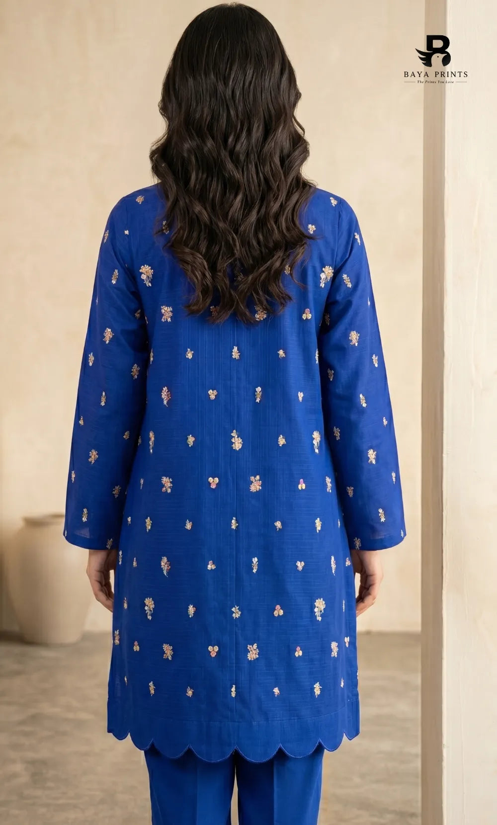 3-Piece | Unstitched Luxury Embroidered Lawn Suit | Nayab