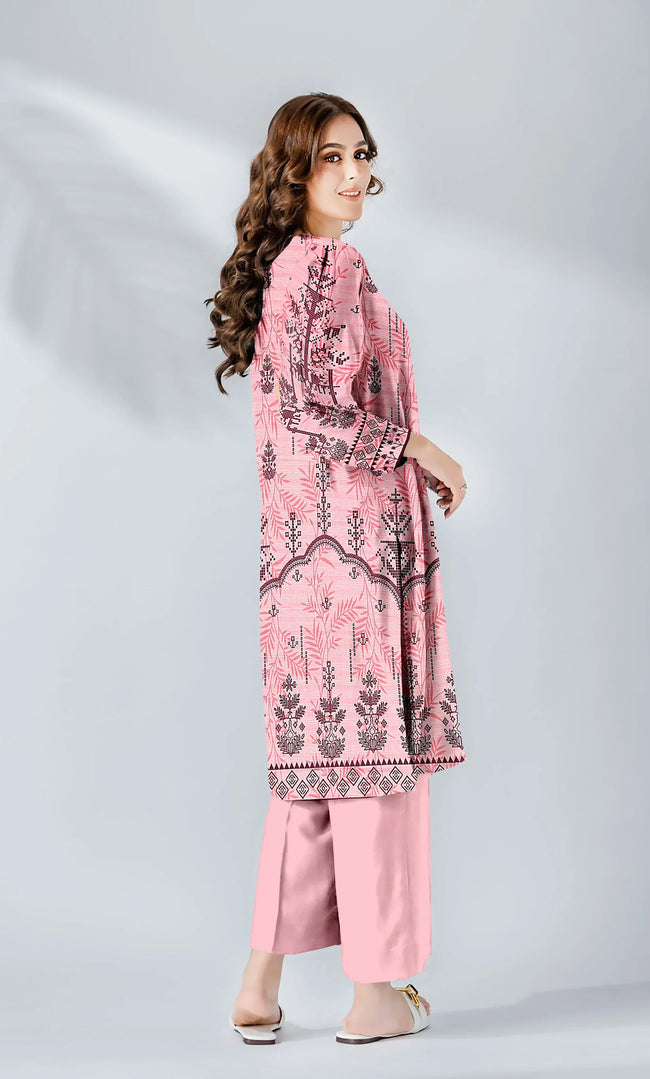 3 Piece Unstitched Lawn Suit -Merium's Exclusive Main Image