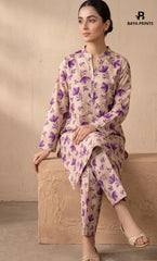 2 Piece Printed Unstitched Lawn Suit 