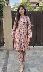 2 Piece Printed Unstitched Lawn Suit 