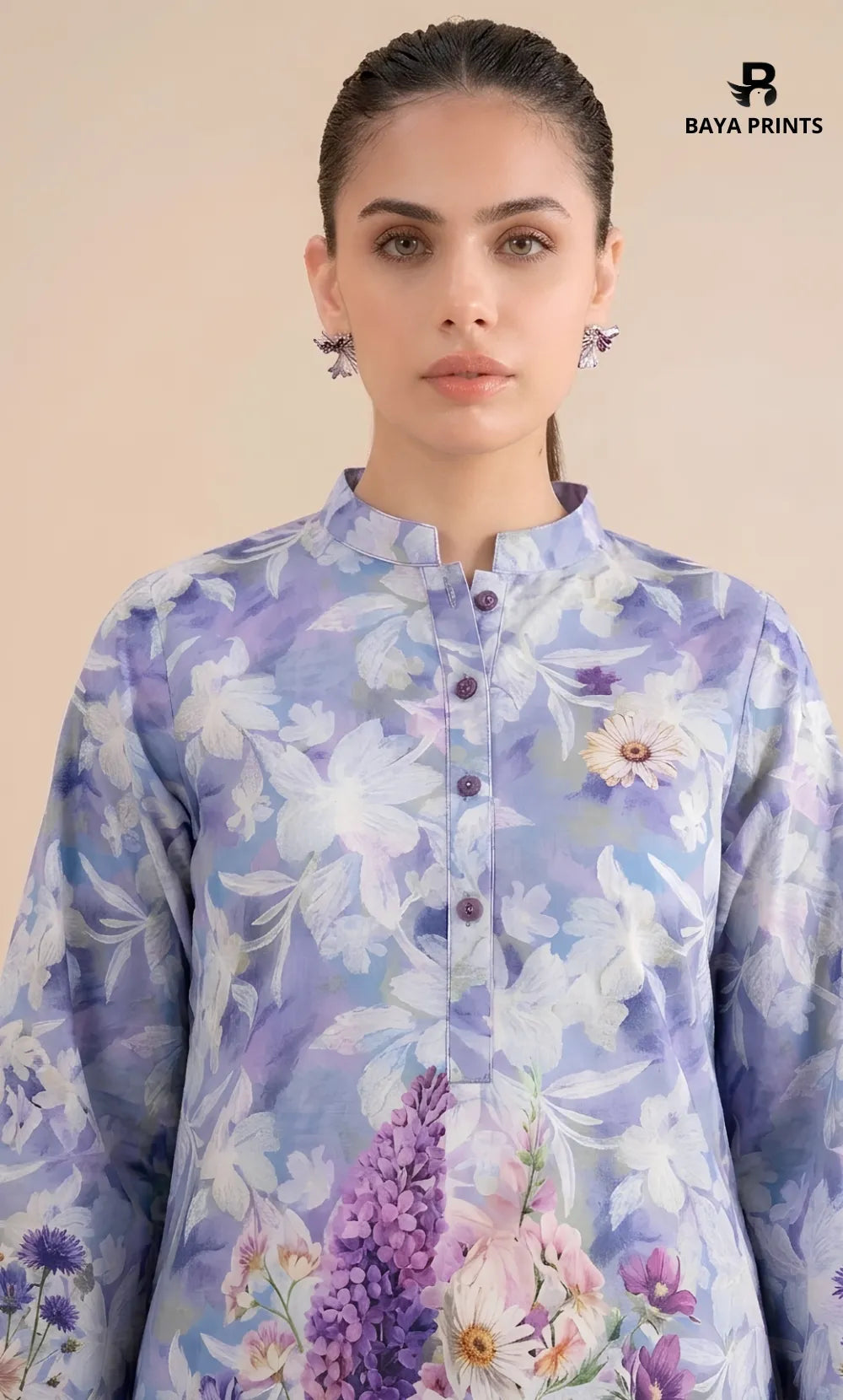 3PC Printed Doria  Lawn | Unstitched | BA-V27