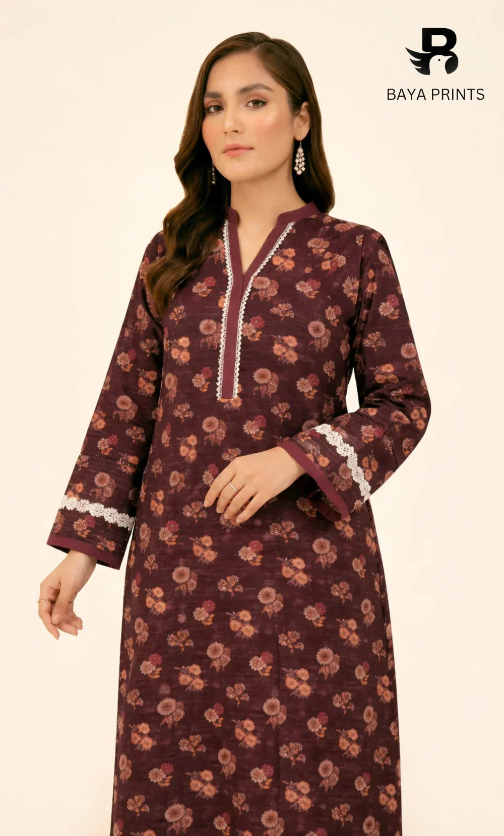 2PC Unstitched Khadar Suit  BA-K-V11-24 B-2