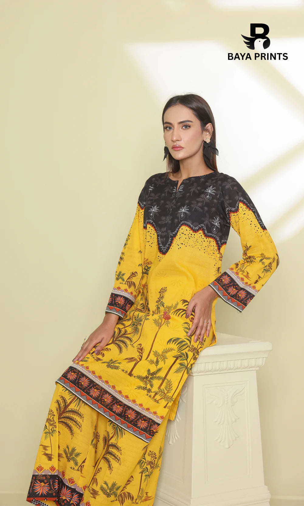 2 Piece Baya Co-Ord Set (Stitched)