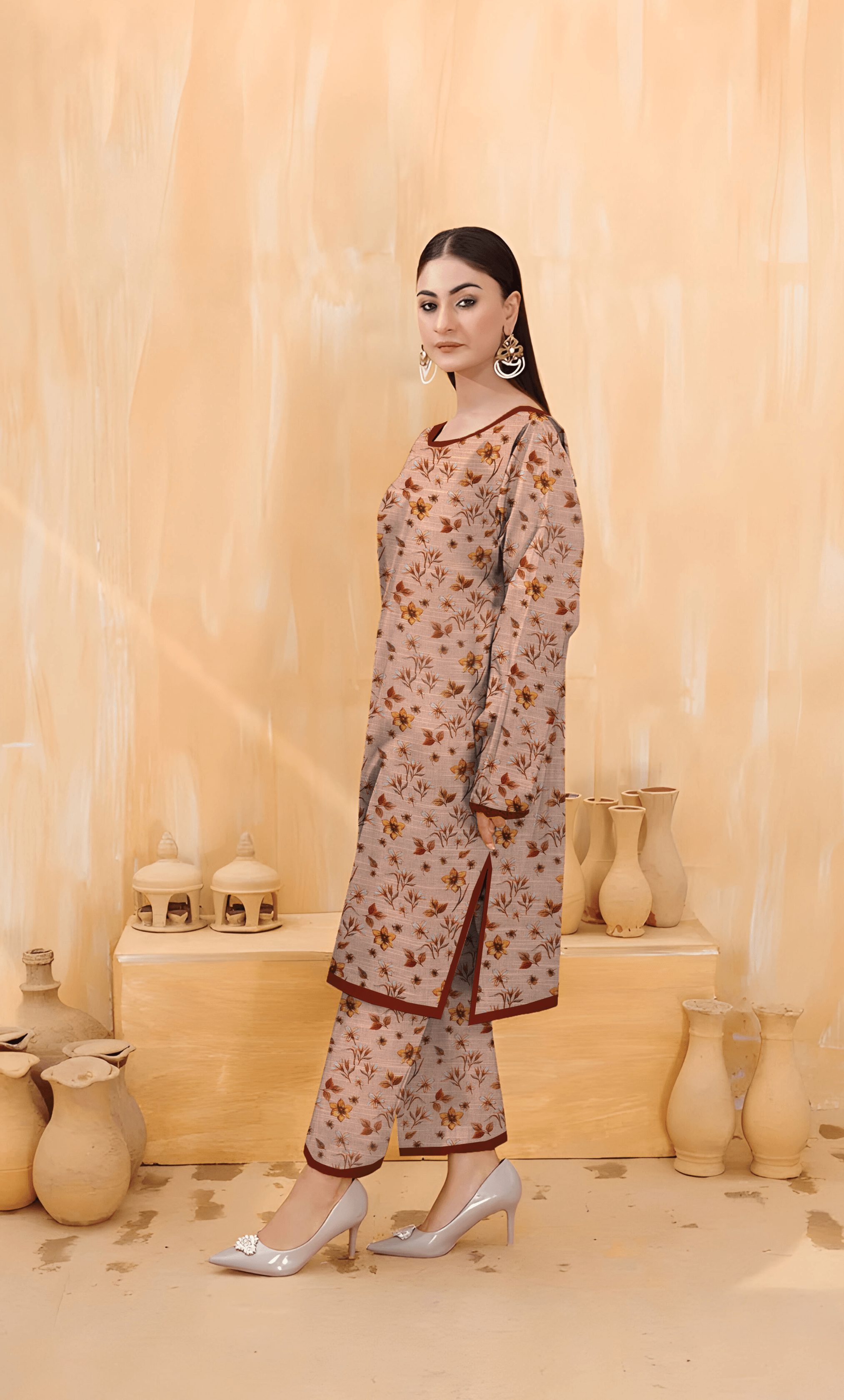 3PC Unstitched Khadar Suit  BA-K-V11-24 B-4