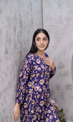 2PC Premium Linen Unstitched-DE V6 -001