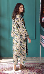 3 Piece Unstitched Premium Lawn Suit- BA-V-30-S04