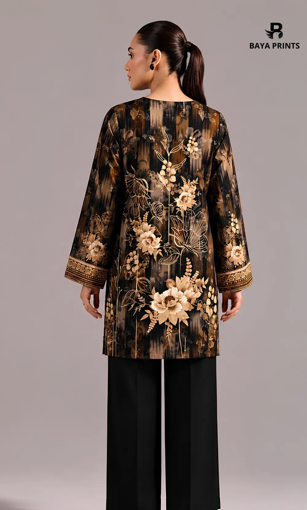 3PC Printed Doria  Lawn | Unstitched | BA-V27