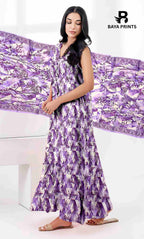 3 Piece Unstitched Printed Lawn Suit -BA-V25-8