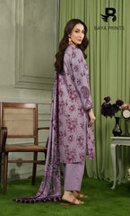 3 Piece Unstitched Karandi Suit BA-V10-4