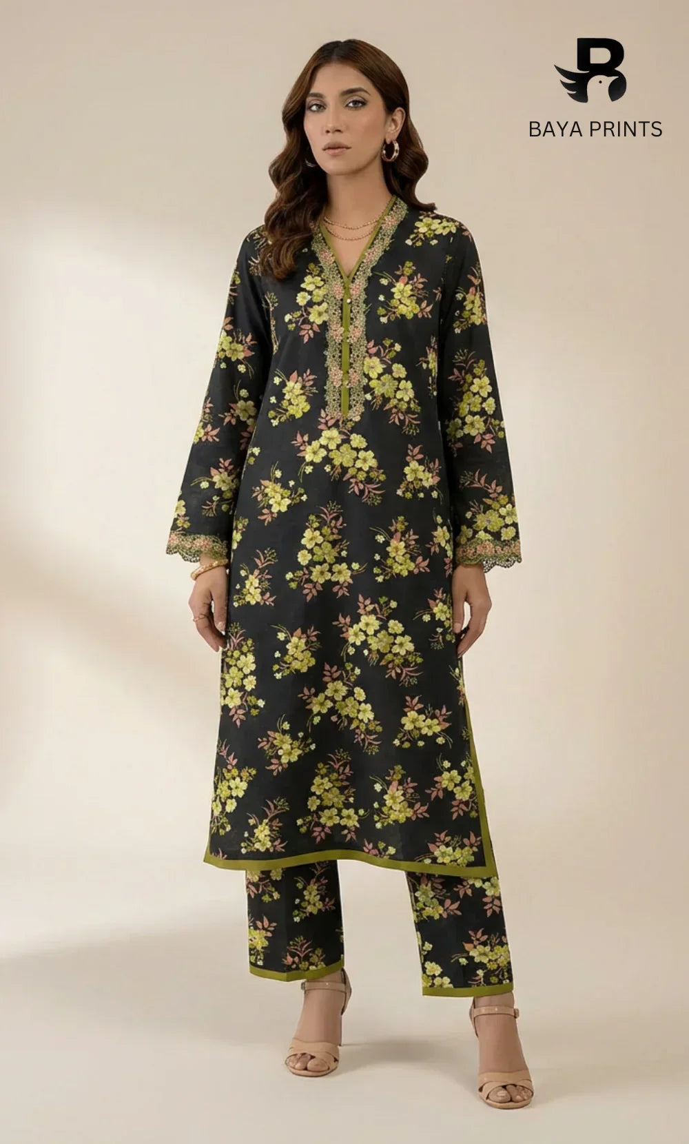 2PC Unstitched Khadar Suit -US-K1 -08
