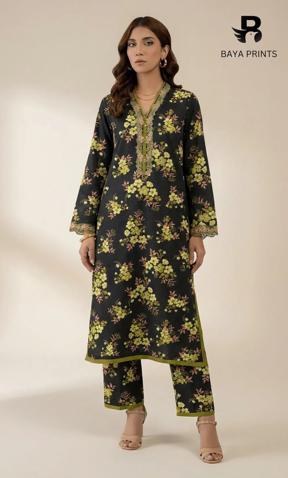 2PC Unstitched Khadar Suit -US-K1 -08