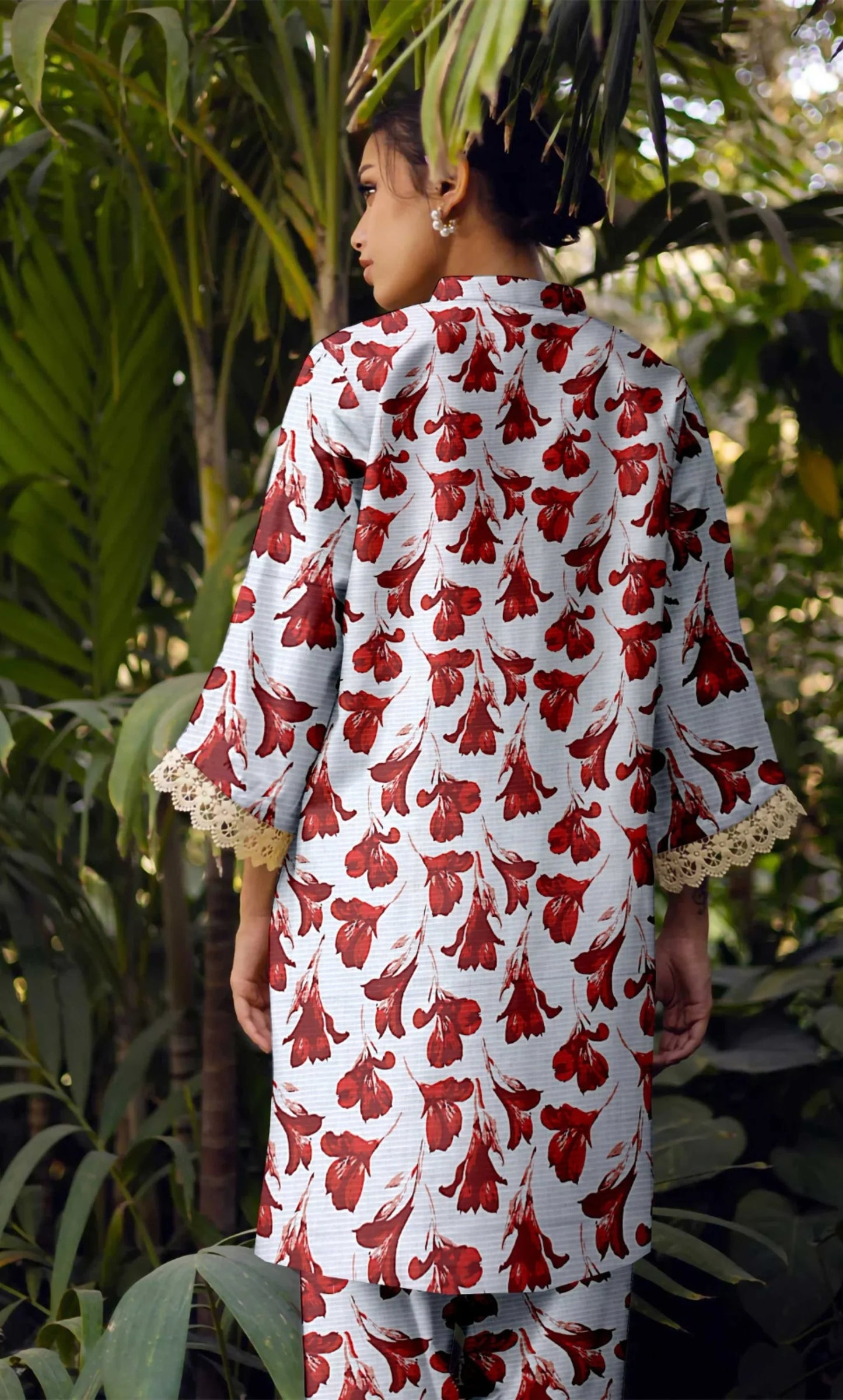 2PC Unstitched Printed Lawn Suit  - BD-V4-16