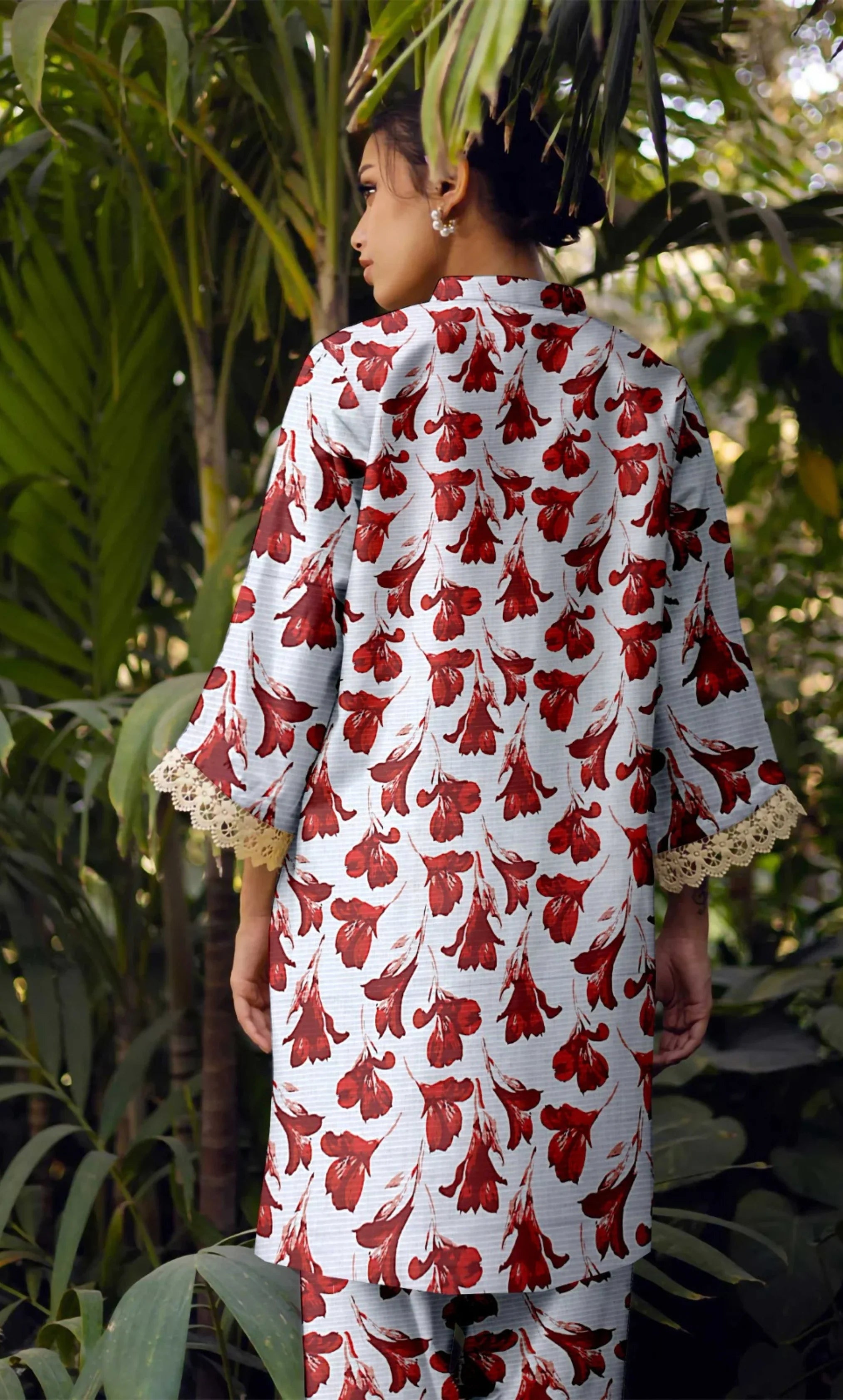 2PC Unstitched Printed Lawn Suit  - BD-V4-16