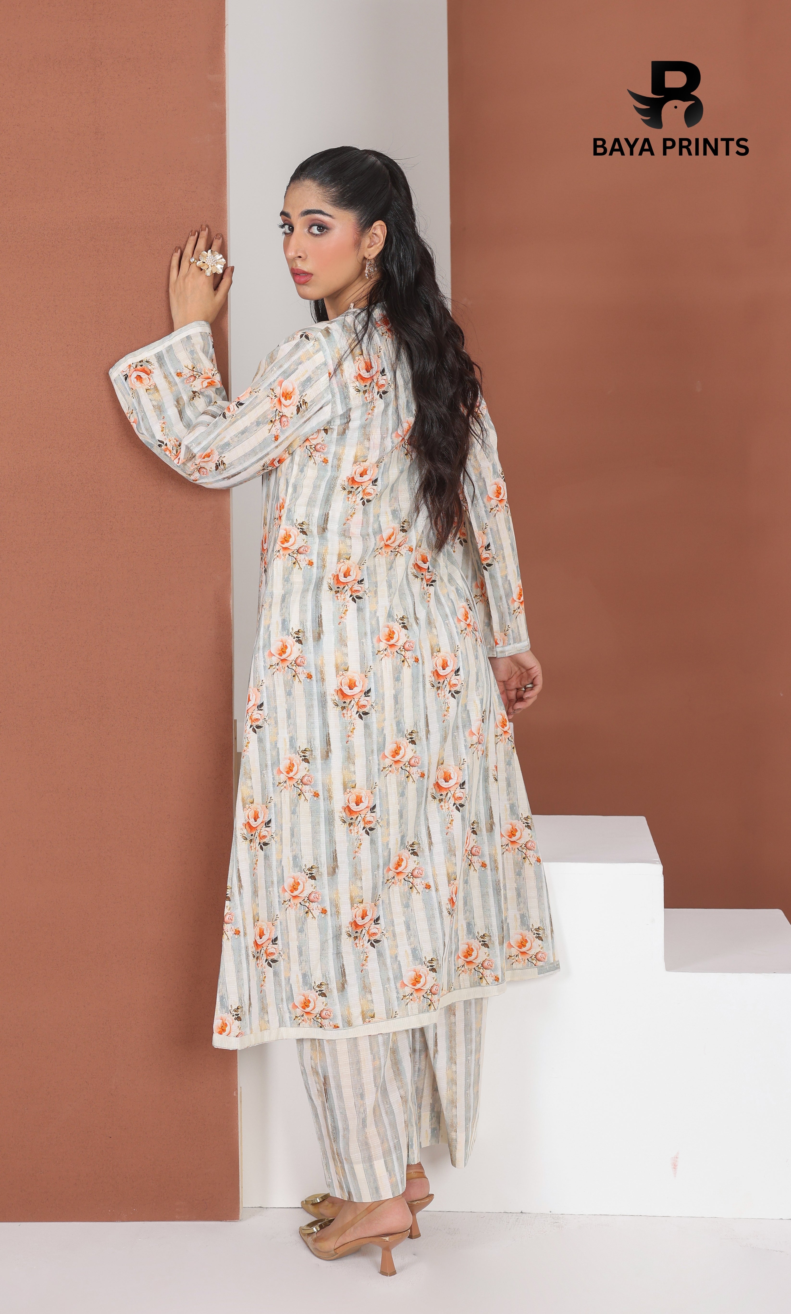 2 Piece Baya Co-Ord Set (Unstitched)