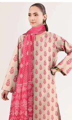 3 Piece Unstitched Printed Lawn Suit- BA-V-21