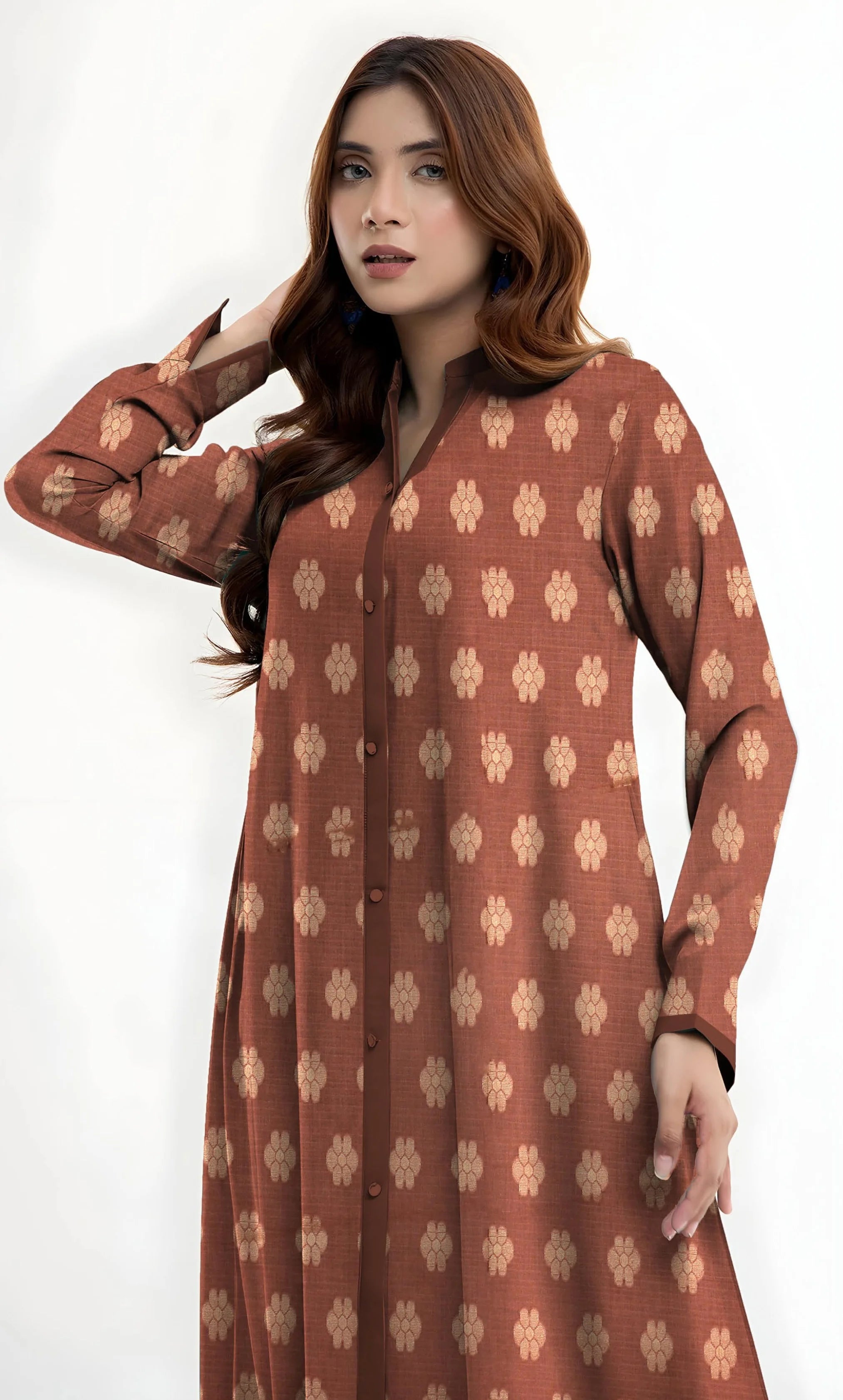 2PC Unstitched Lawn Suit  - BR-V1-10